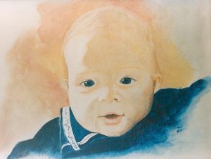 Portait aquarelle